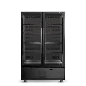 SKB1200N-A 2 Glass Door Display or Storage Fridge