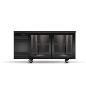 BackBar 2 Glass Sliding Door SlimLine Fridge