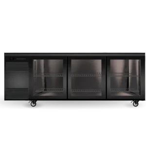 BackBar 3 Glass Sliding Door SlimLine Fridge