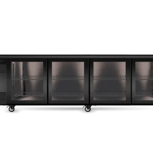 BackBar 4 Glass Sliding Door SlimLine Fridge