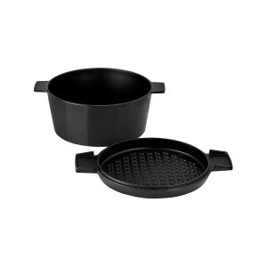 Cast Iron French Oven Onyx 280mm