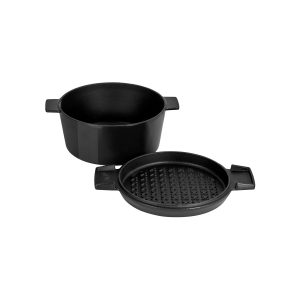 Cast Iron French Oven Onyx 240mm