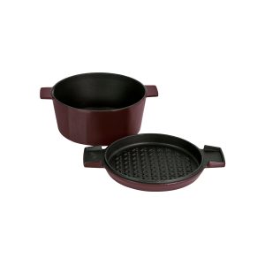 Cast Iron French Oven Bordeaux 240mm