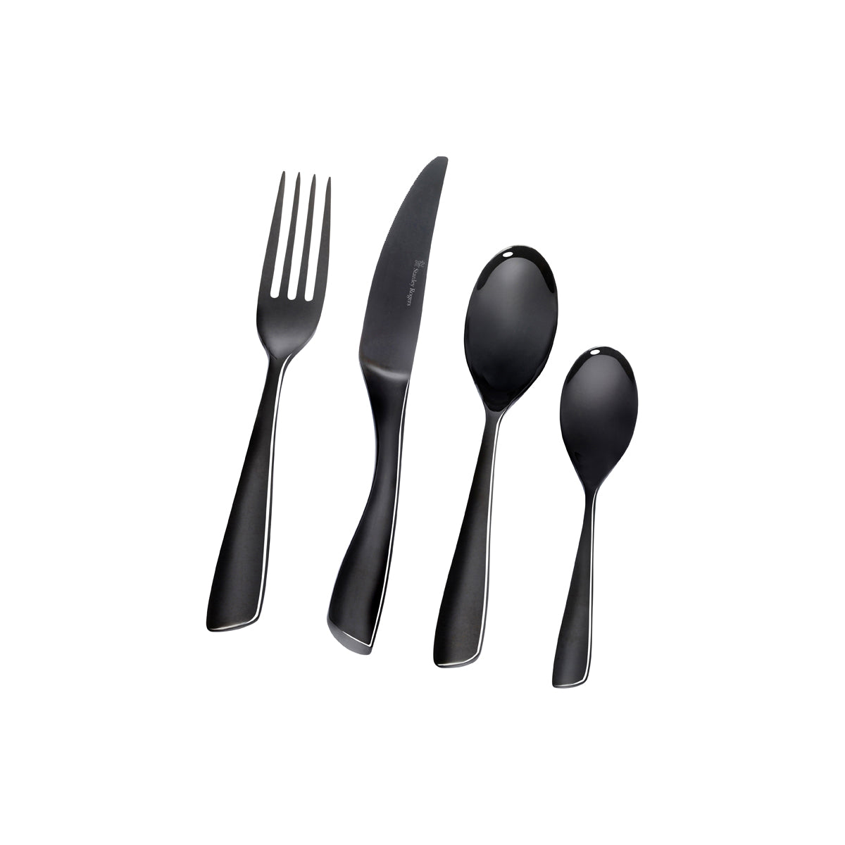 Soho Onyx 24pc Cutlery Set