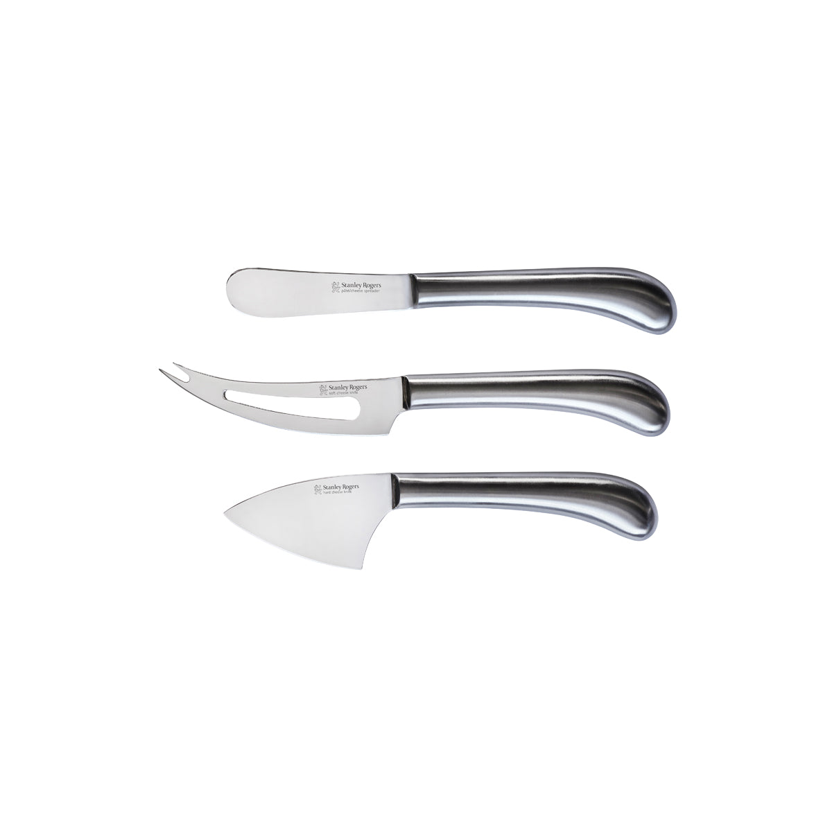 Pistol Grip S/S Cheese 3pc Set