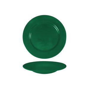 Green Round Soup Plate 230x35mm