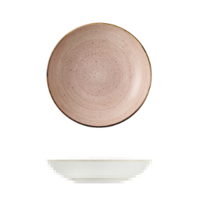 Stonecast by Churchill Stonecast Raw Terracotta Round Coupe Bowl