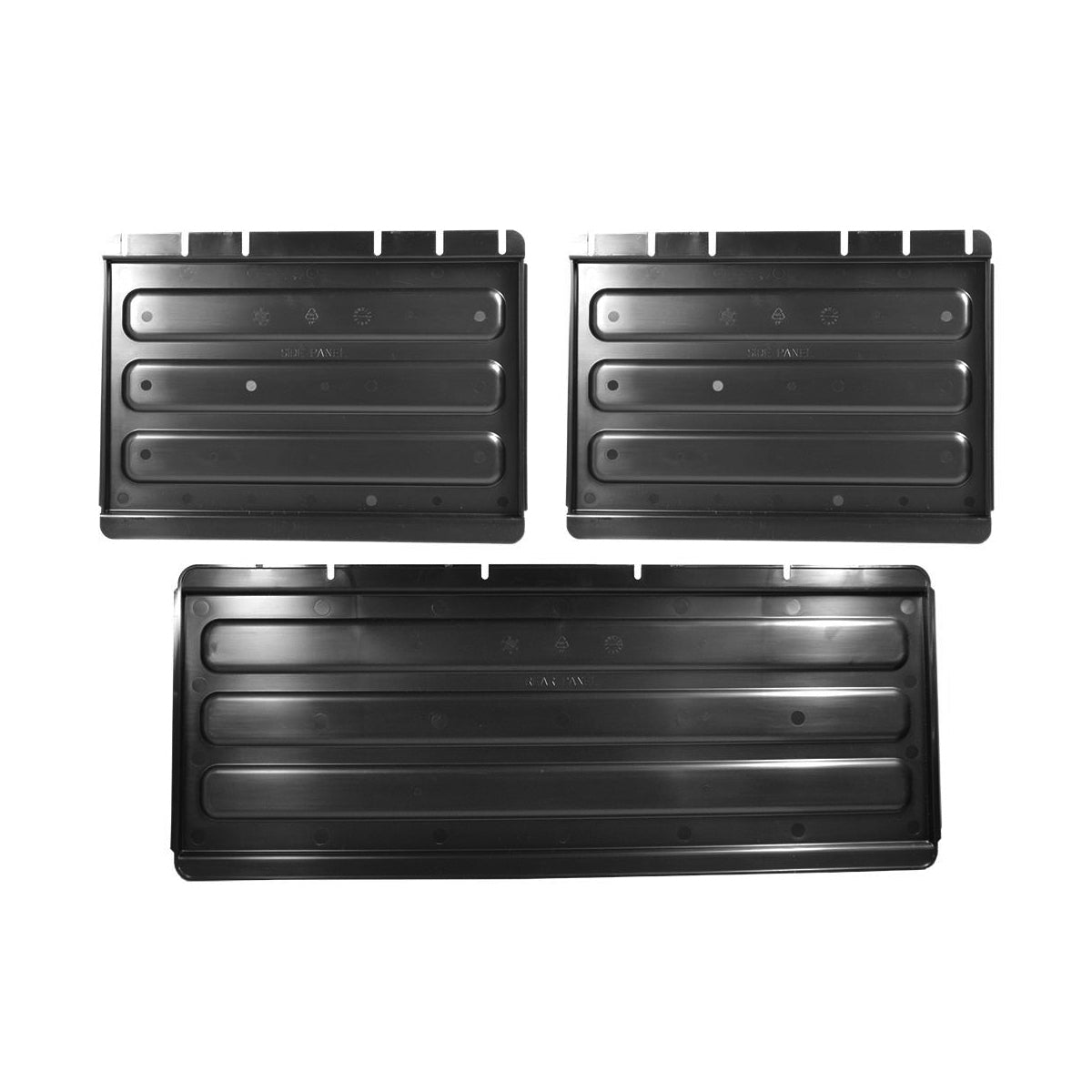 Trolley Panel Set Black To Suit 09603