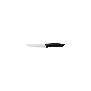 Churrasco Plenus Steak Knife Serrated Wide Blade Black 127mm