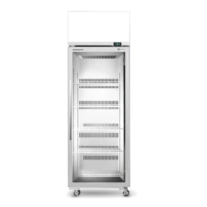 TME650N-AC 1 Glass Door Display or Storage Fridge, Lit Sign