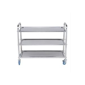 Stainless Steel 3 Tier Trolley