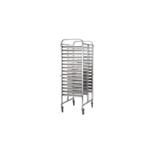 Stainless Steel 2 X 15 Tier GN Trolley