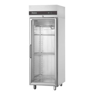 Single Door Upright Glass Fridge