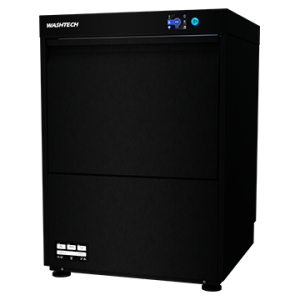 Washtech UL-B - Undercounter Dishwasher/ Polish-free compatible glasswasher - 500mm Rack - Black