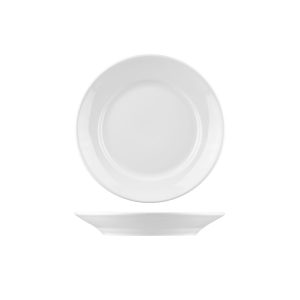 Australian Fine China Flinders Round Deep Plate - Wide Rim