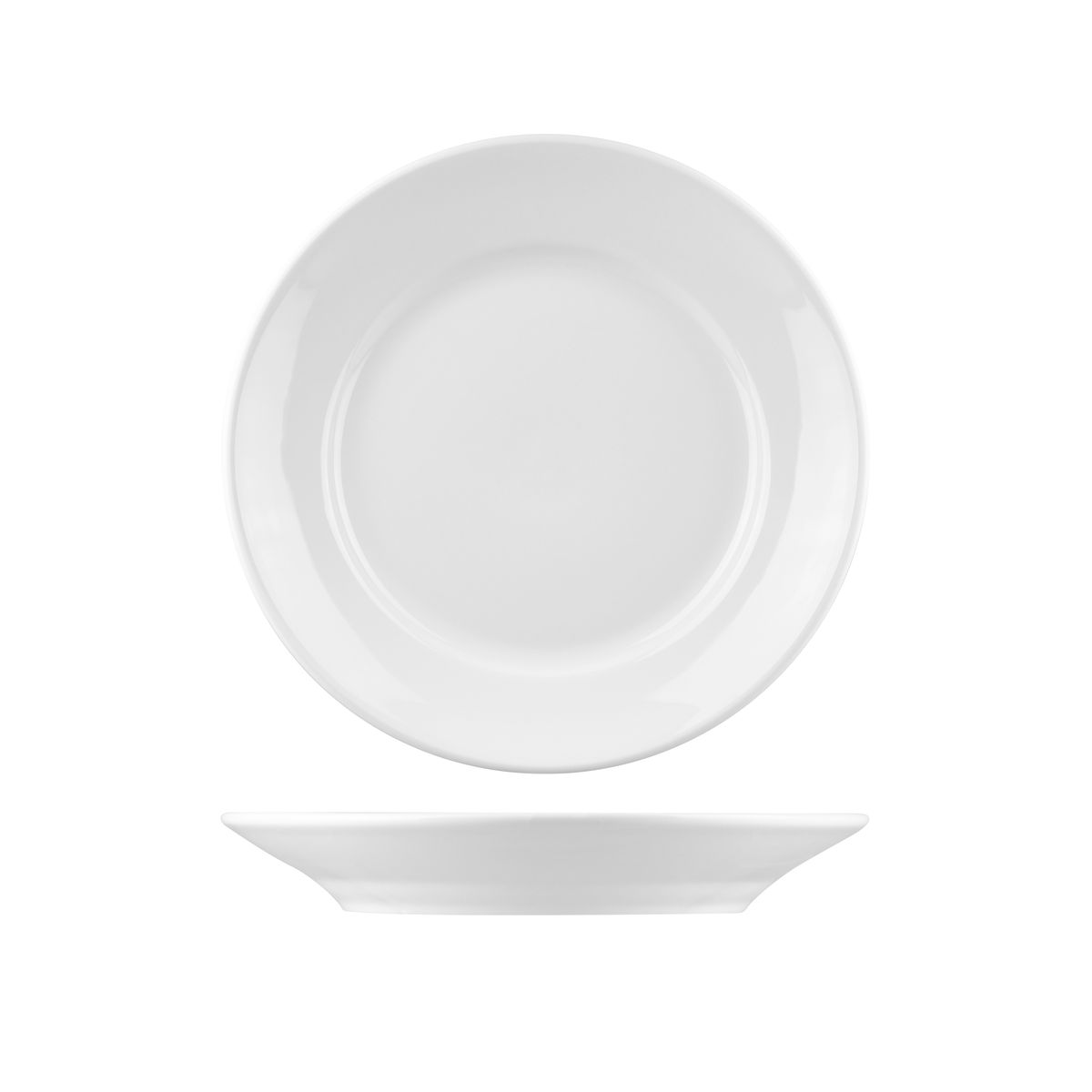 Australian Fine China Flinders Round Deep Plate - Wide Rim