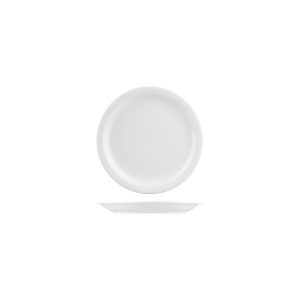 Australian Fine China Flinders Healthcare Savoy Round Plate - Narrow Rim