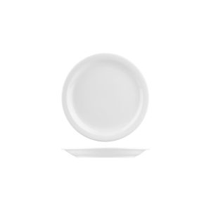 Australian Fine China Flinders Healthcare Savoy Round Plate - Narrow Rim
