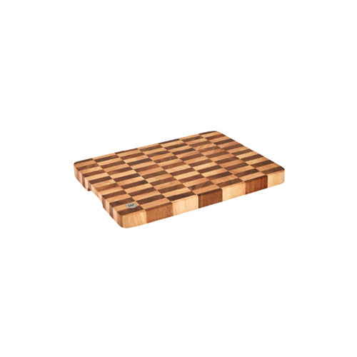 Chequered End Grain Board 400x300x30mm