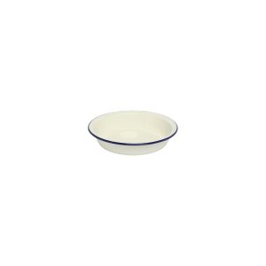 Enamel Round Pie Dish Blue 195mm