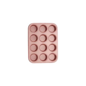 Rose Gold 12 Cup Muffin Pan
