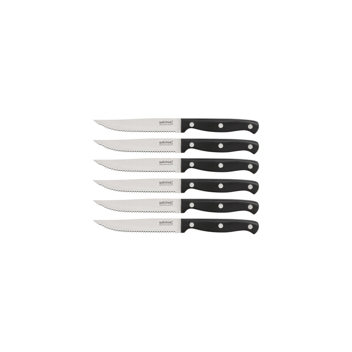 Triple Rivet Steak Knife Set 6pc