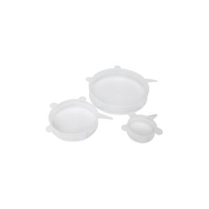Reuseable Silicone Bowl Cover Set Of 3