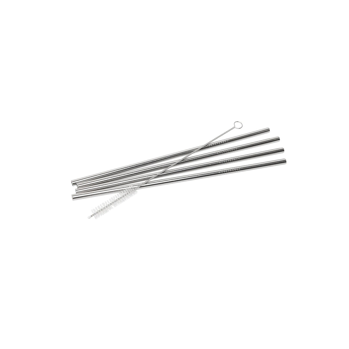 Reuseable Stainless Steel Straws Pack Of 4