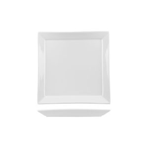 Australian Fine China Xtras Square Plate - Narrow Rim