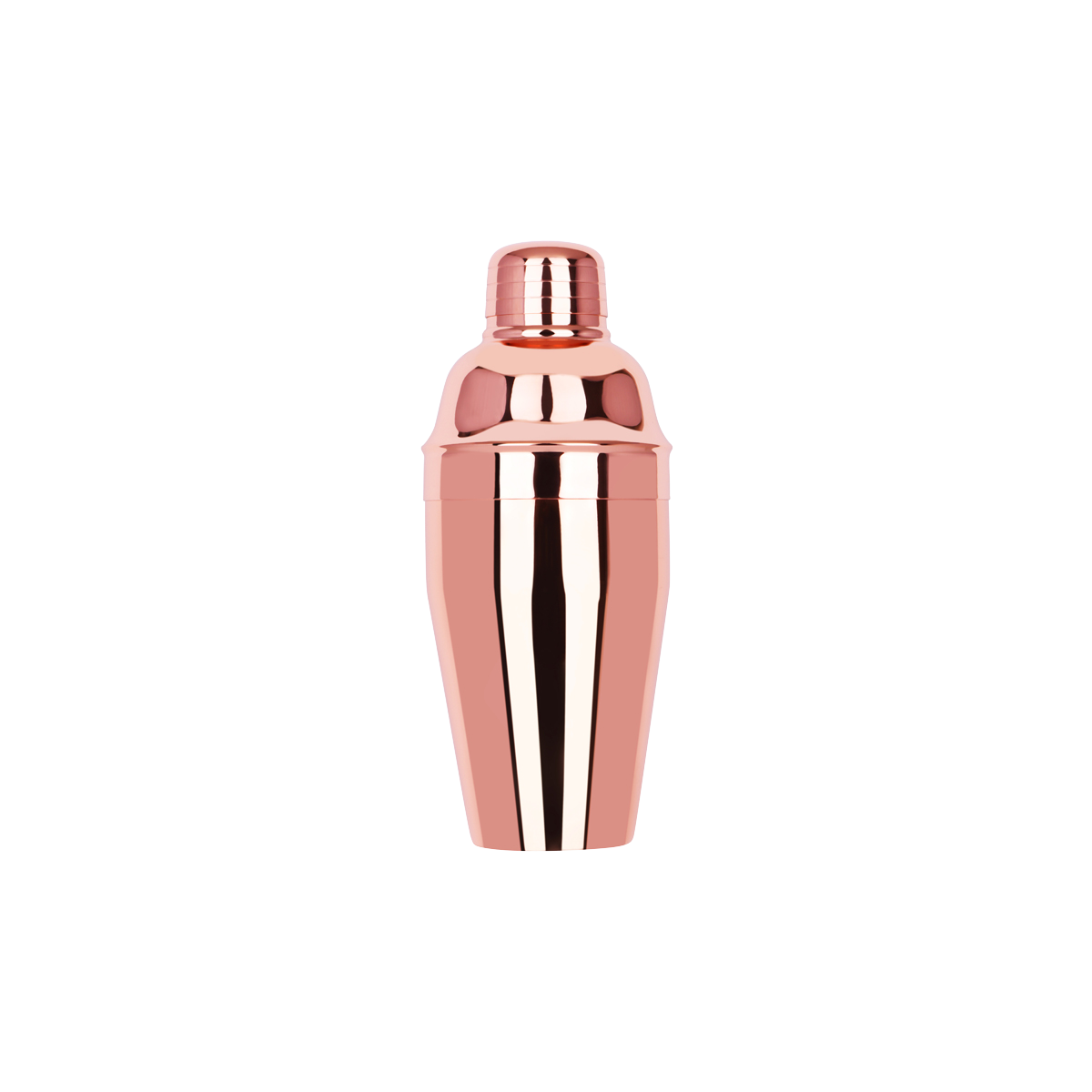 Classic Club Cocktail Shaker 3pc 300ml Rose Gold