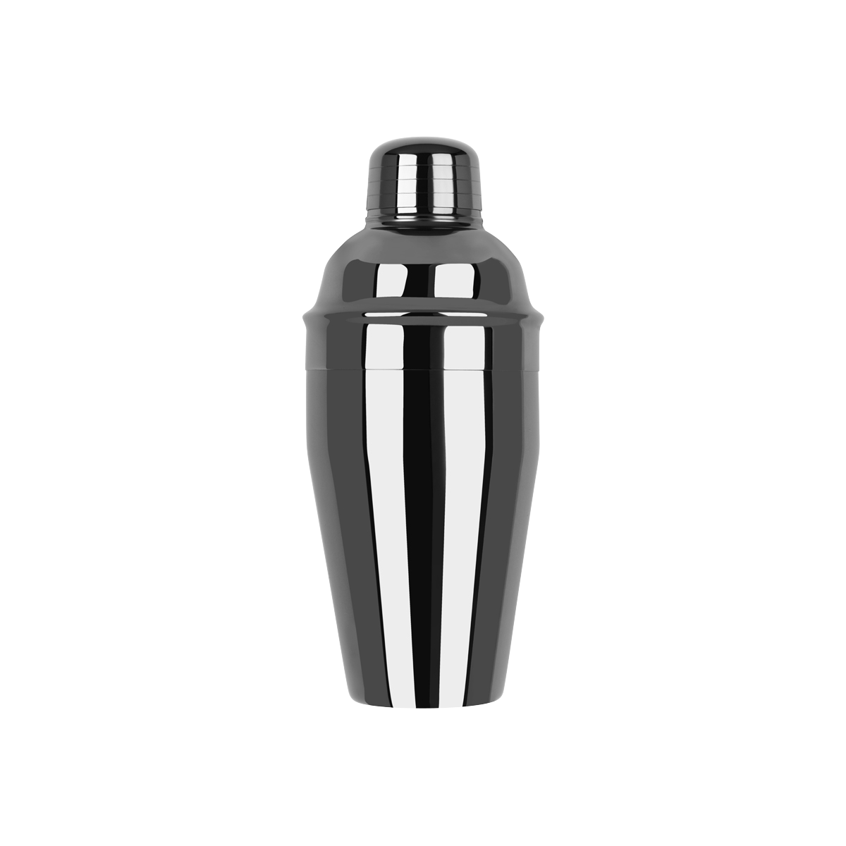 Classic Club Cocktail Shaker 3pc 500ml Gunmetal