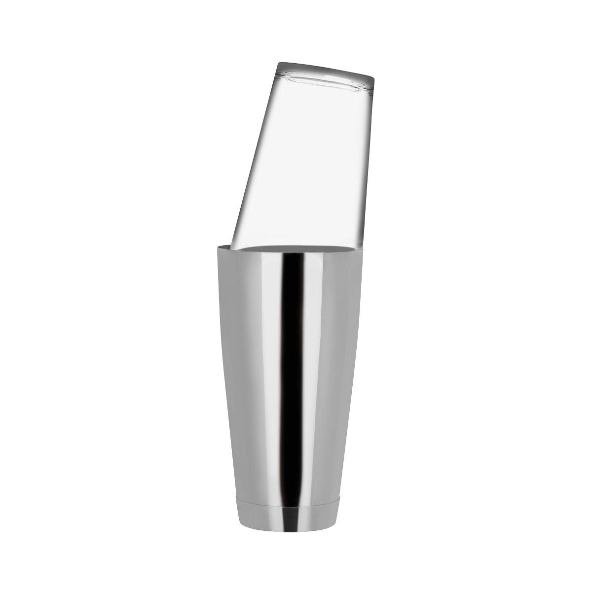 Boston Cocktail Shaker 700ml Stainless Steel Base & Glass