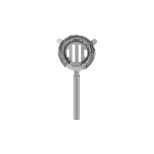 Bar Strainer with Pipe Handle Stainless Steel