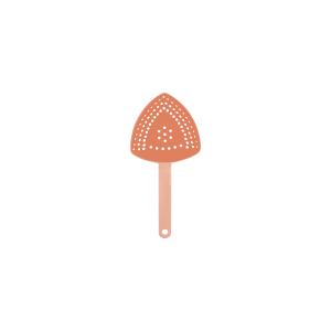 Tri-Julep Cocktail Strainer Rose Gold