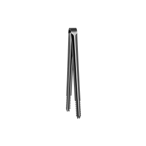 Alligator Teeth Ice Tong 245mm Gunmetal