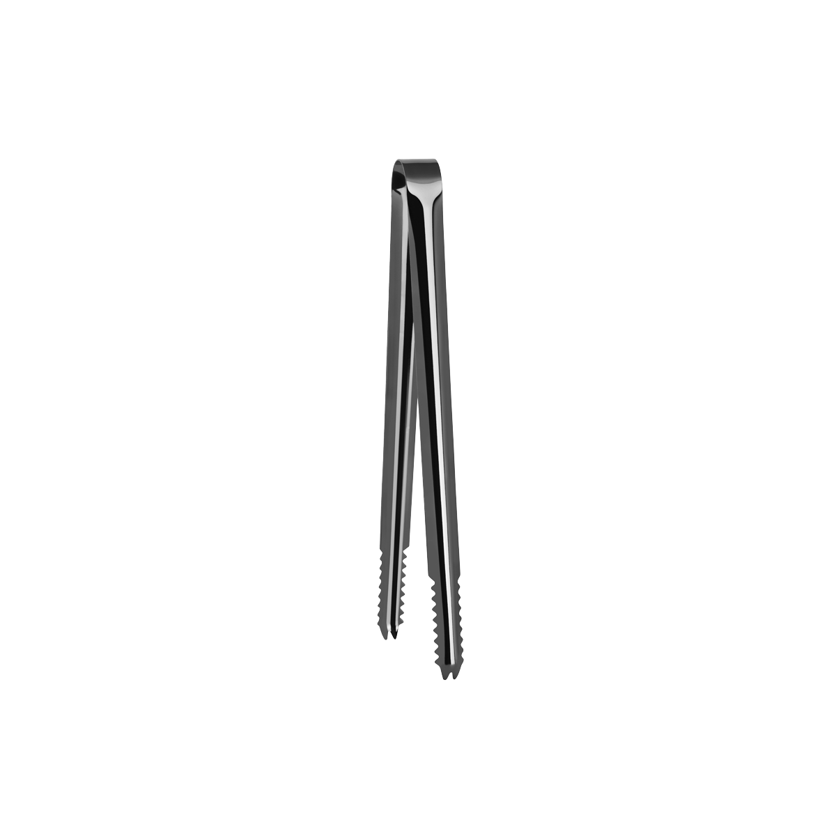 Alligator Teeth Ice Tong 245mm Gunmetal