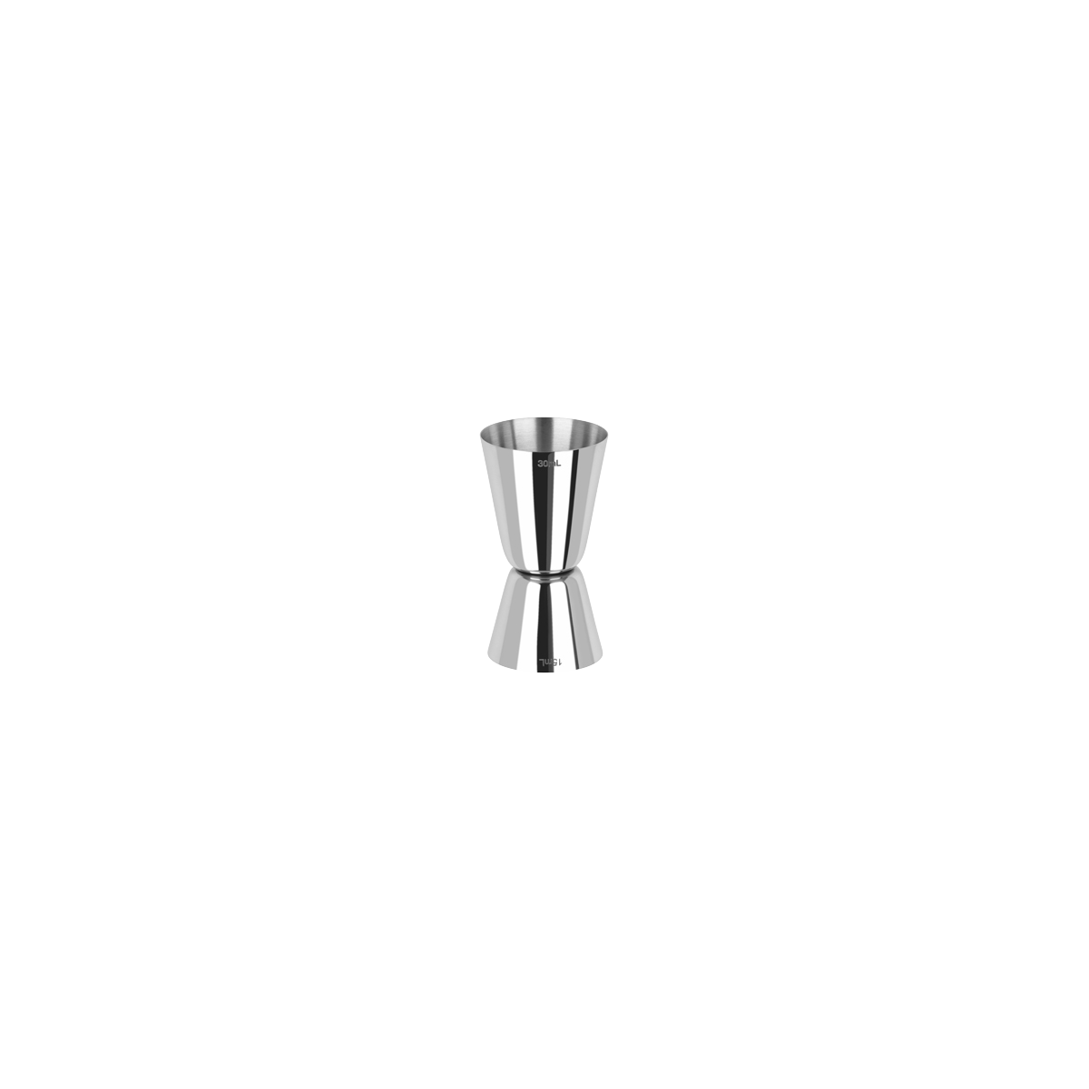 Classic Style Jigger 15/30ml Stainless Steel