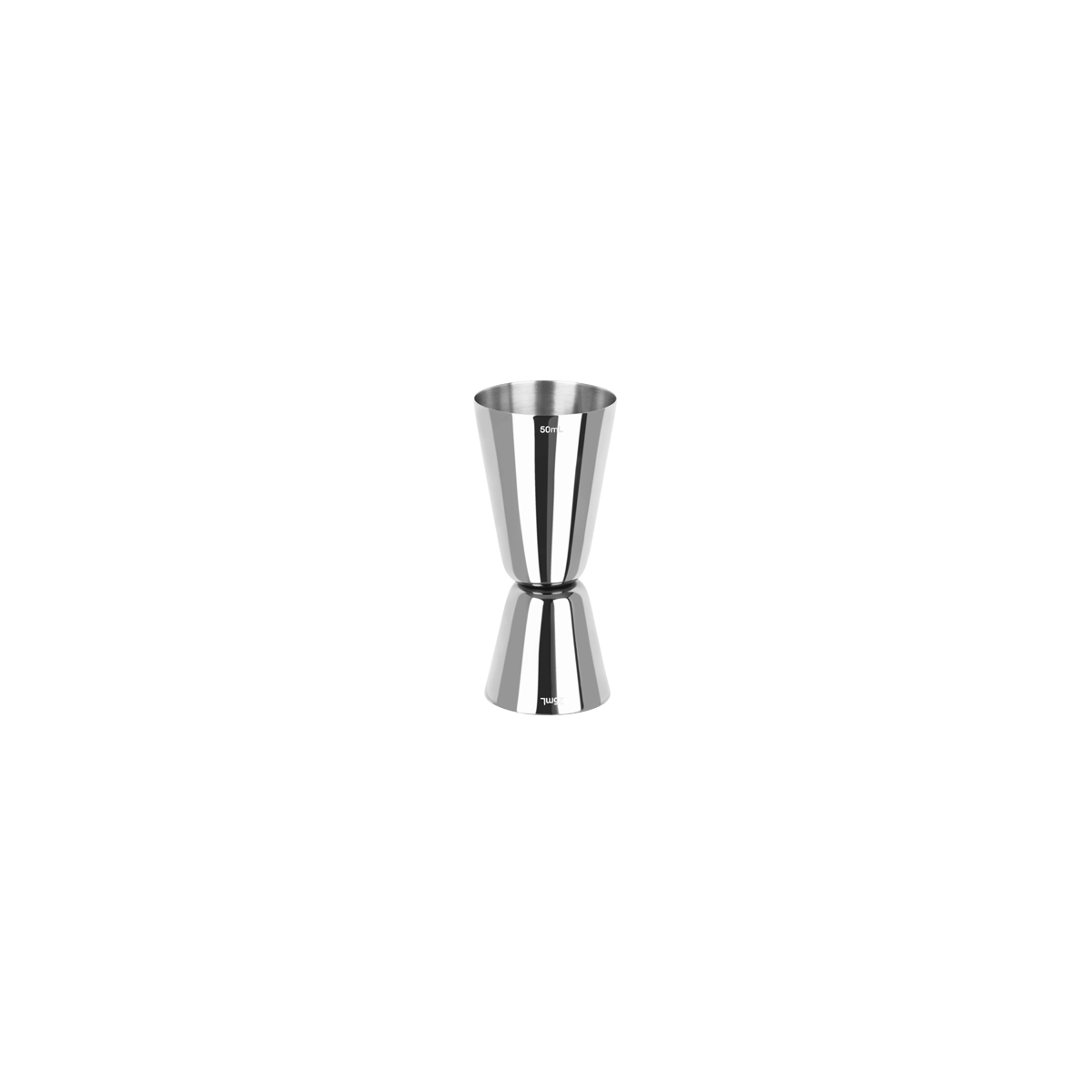 Classic Style Jigger 25/50ml Stainless Steel