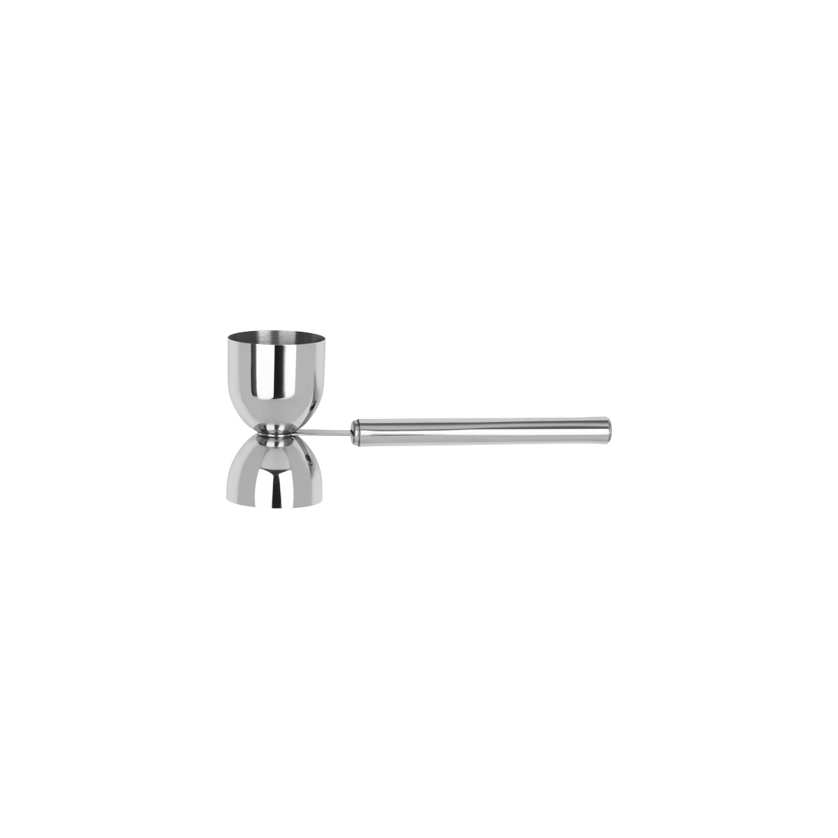 Double Jigger with Pipe Handle 20/40ml Stainless Steel