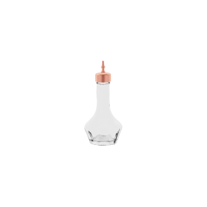 Bitter Bottle 50ml Glass with Rose Gold Lid
