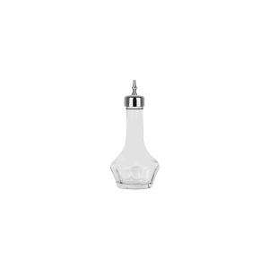 Bitter Bottle 50ml Glass with Gunmetal Lid