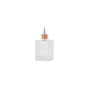 Square Bitter Bottle 90ml Glass
