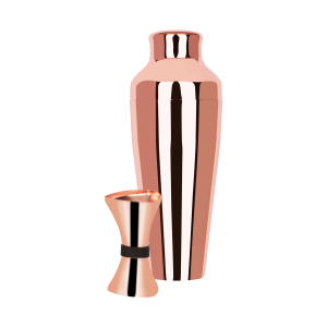 Cocktail Set 2pc Rose Gold