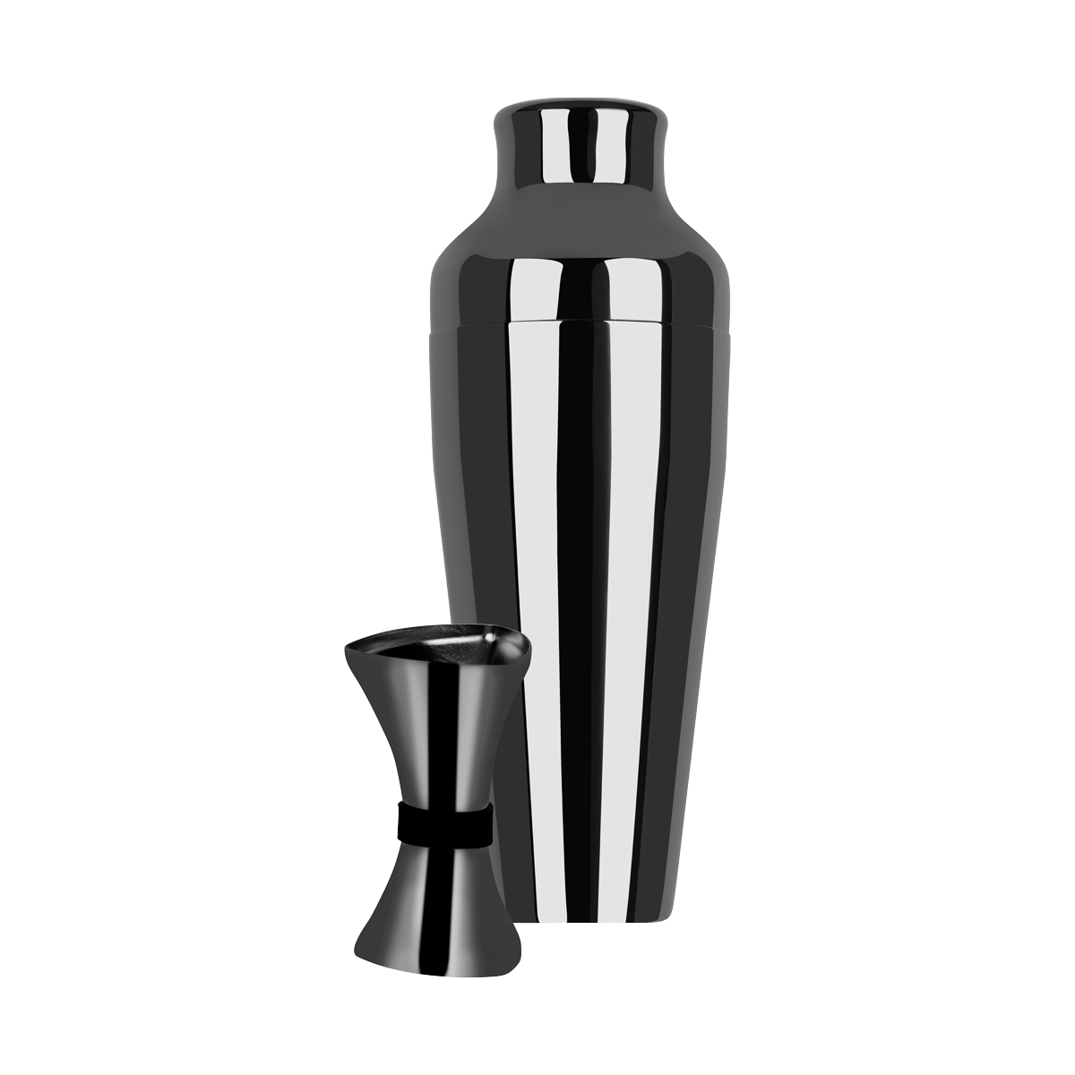 Cocktail Set 2pc Gunmetal
