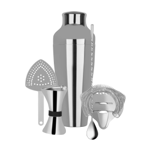 Cocktail Set 5pc Stainless Steel