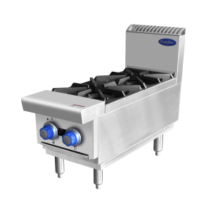 COOKRITE OPEN 2 BURNER COOK TOPS LPG AT80G2B-C-LPG