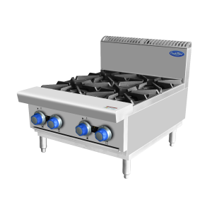 COOKRITE OPEN 4 BURNER COOK TOPS LPG AT80G4B-C-LPG