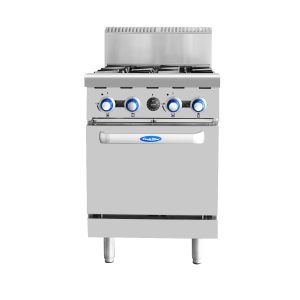 COOKRITE 4 BURNERS WITH OVEN LPG AT80G4B-O-LPG