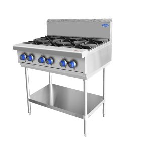 COOKRITE 6 BURNER COOK TOP LPG AT80G6B-F-LPG