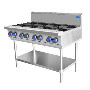 COOKRITE 8 BURNER COOK TOP NG AT80G8B-F-NG